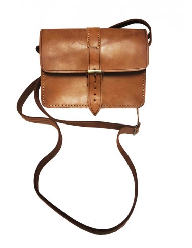 Rectangular leather bag