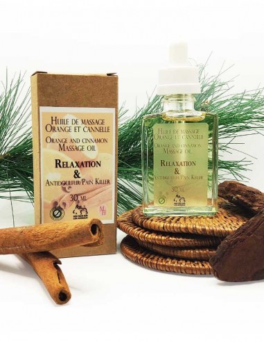 Cinnamon and orange oil - Massage